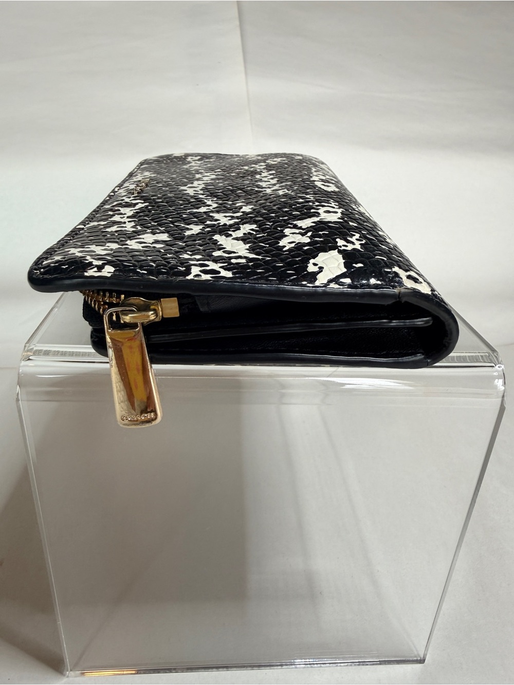 Coach Exotic Python Leather Wallet - Picture 7 of 9